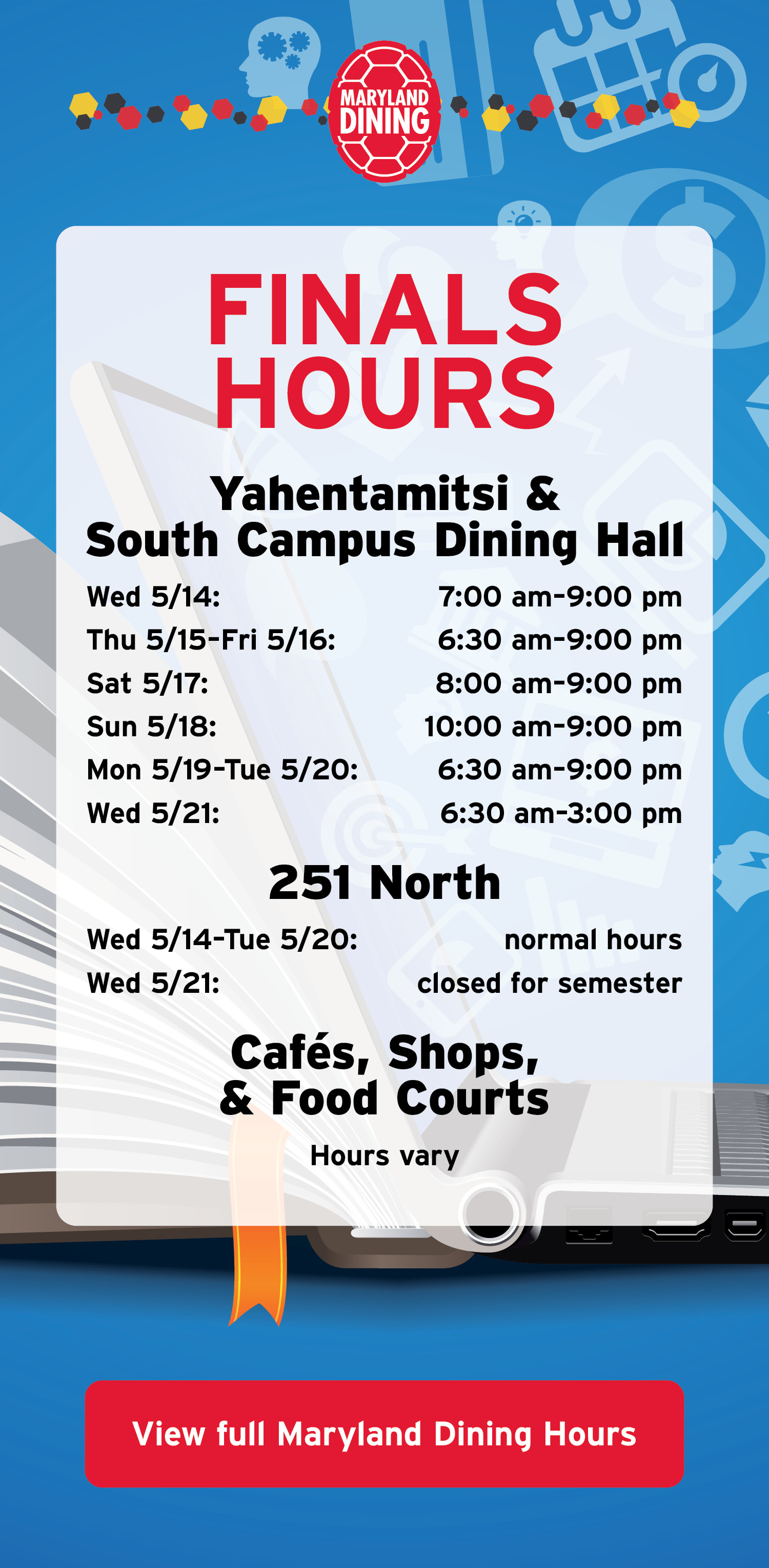 Finals Hours 2025