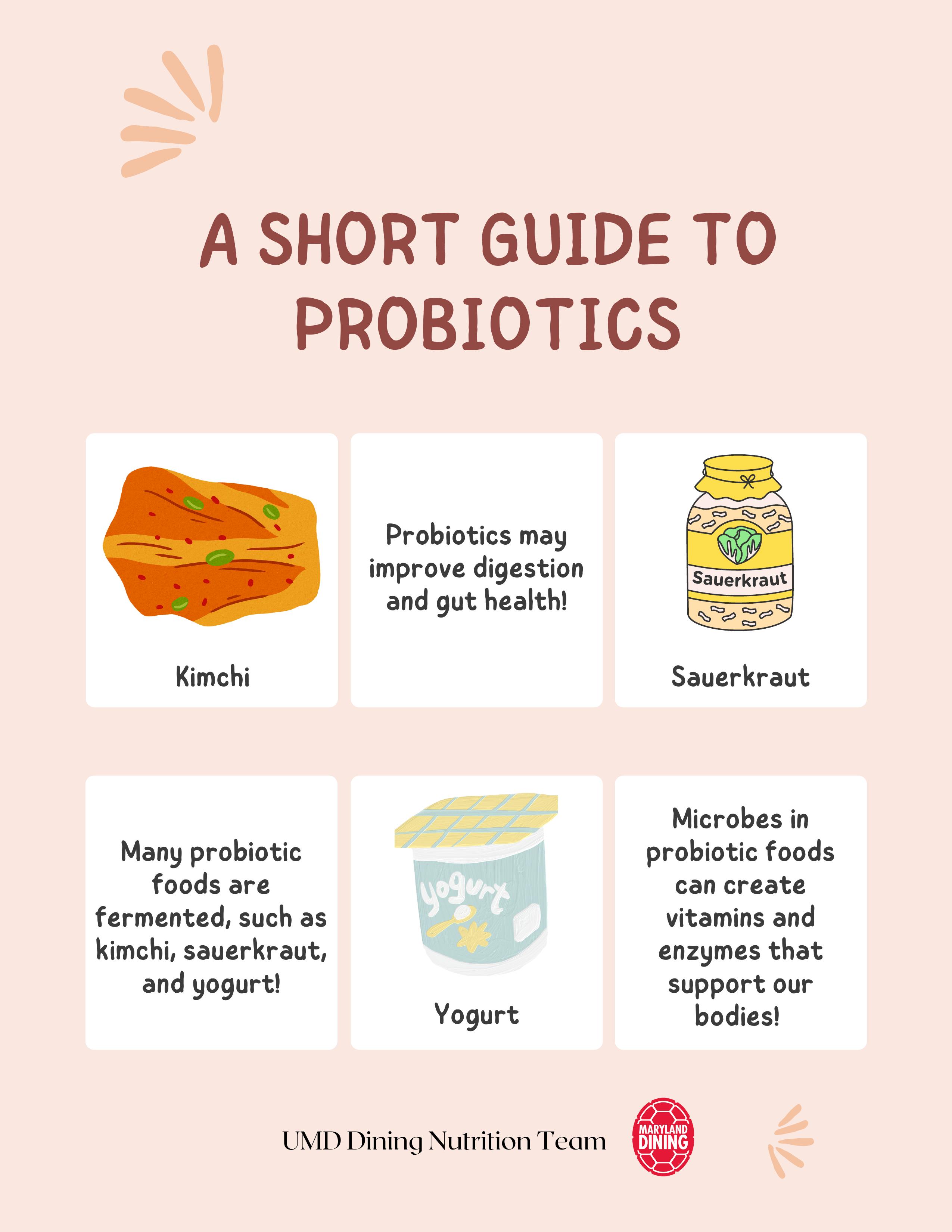 A short guide to Probiotics