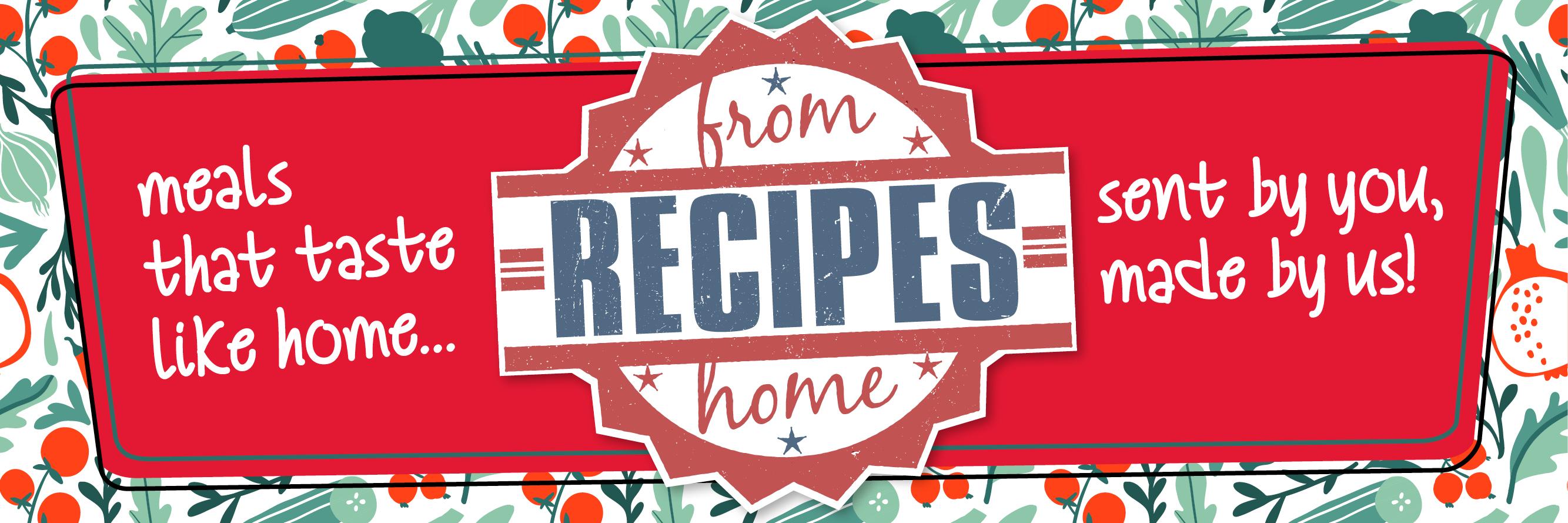 Recipes from Home